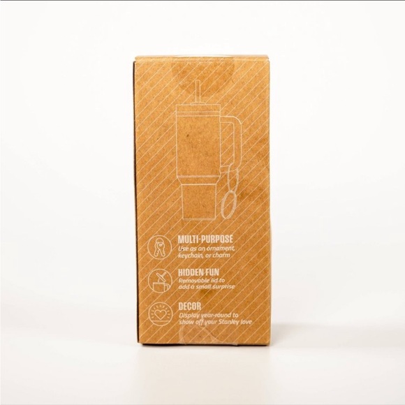 STANLEY x E.L.F. WATER BOTTLE KEYCHAIN ORNAMENT HONEY TALKS - Picture 3 of 6